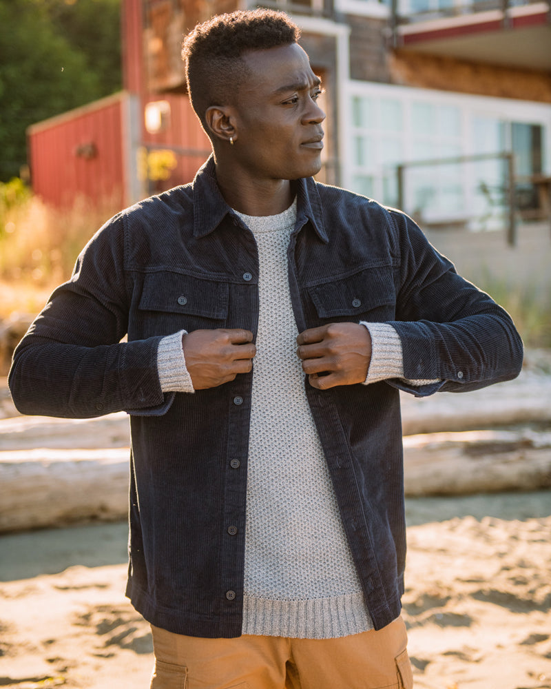 Load image into Gallery viewer, Organic Corduroy Overshirt
