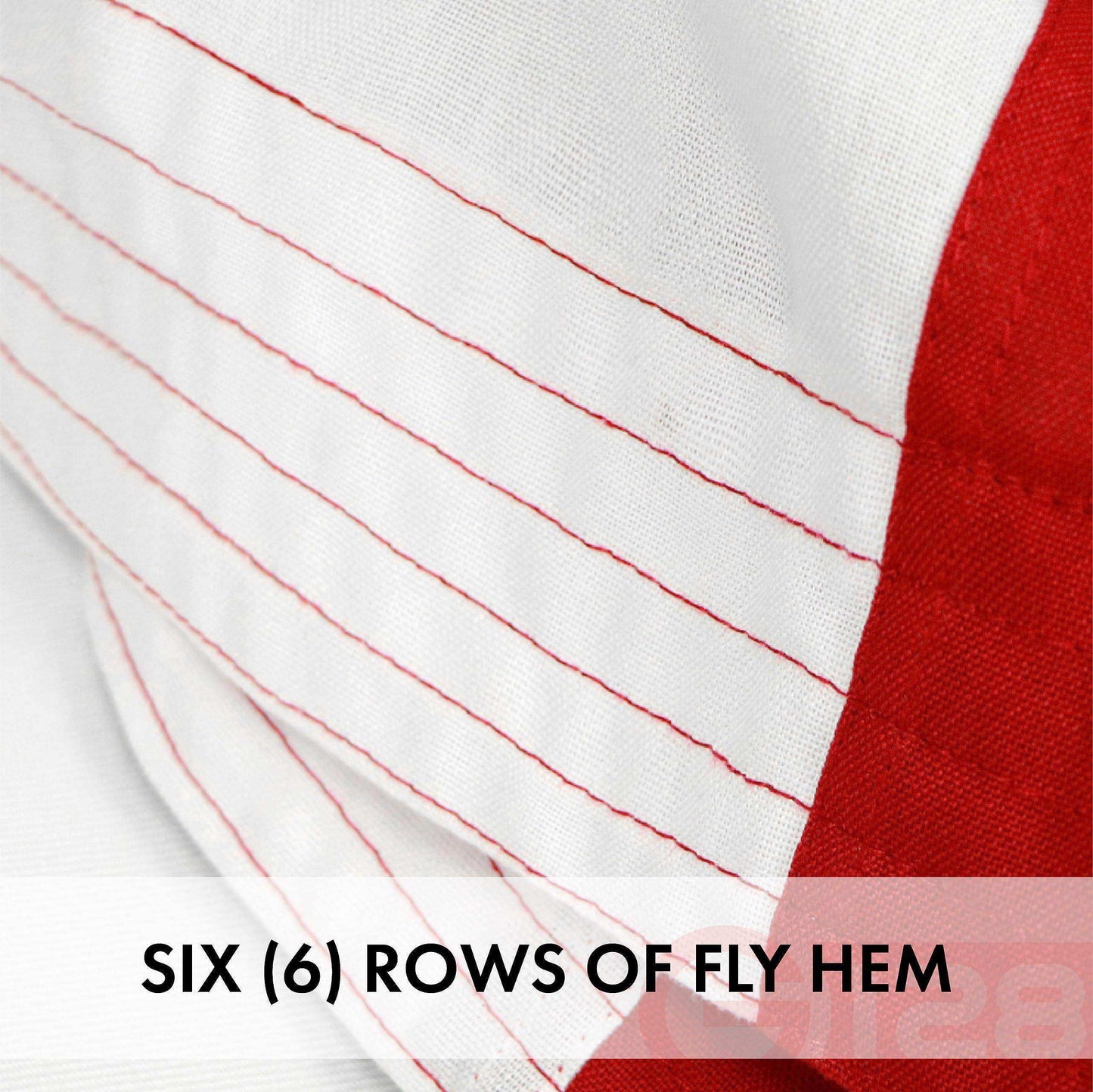 American USA Flag | 10x15 Ft | StormFlyer Series Embroidered 220GSM Spun Polyester | Country Flag Embroidered Stars Sewn Stripes Indoor Outdoor Brass Grommets Heavy Duty All Weather - Skoutley Outdoors LLC