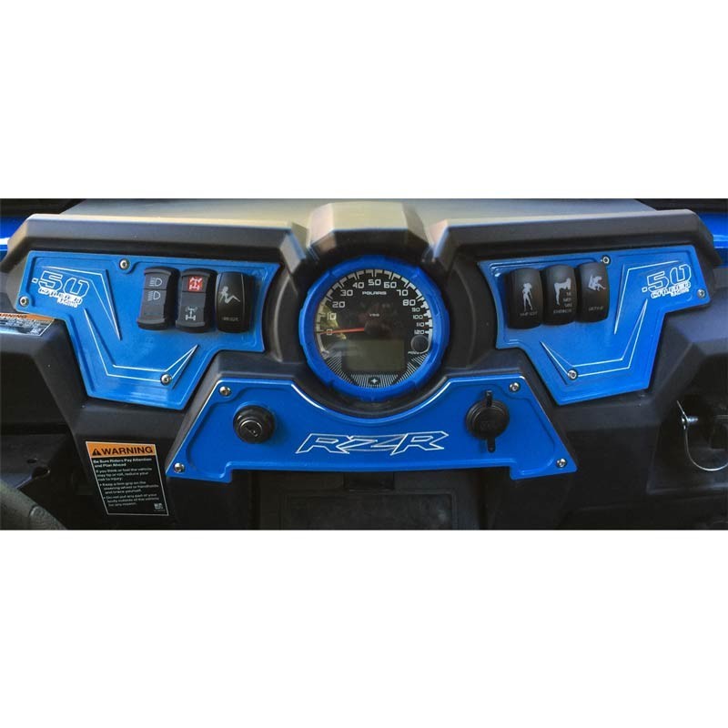 Load image into Gallery viewer, XP1000 6 Switch Dash Panel (Only) Blue