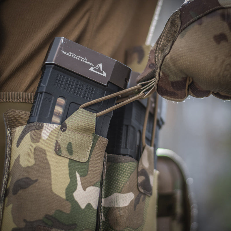 Load image into Gallery viewer, M-Tac Elastic Single Mag Pouch Elite Laser Cut