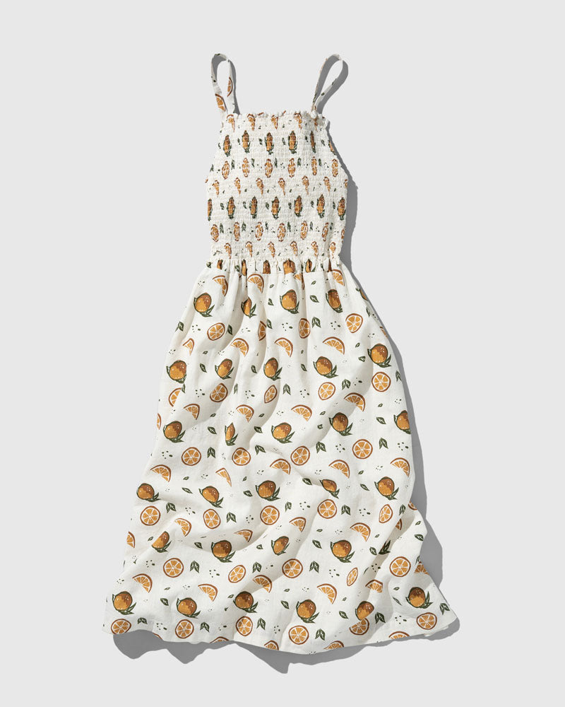 Load image into Gallery viewer, SoftHemp™ Smocked Dress