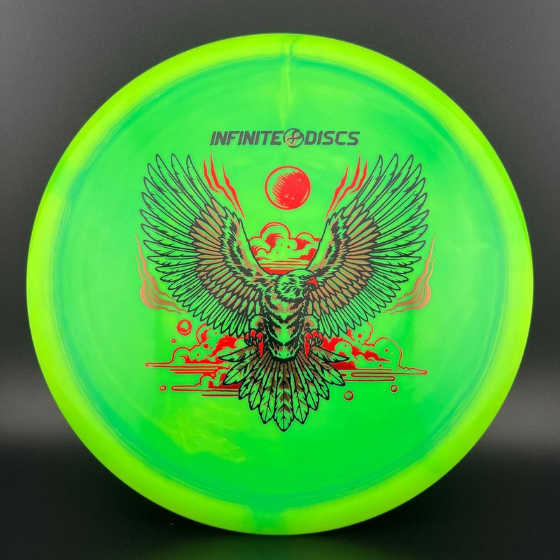 Load image into Gallery viewer, Swirly S-Blend Roman - Infinite Eagle - Triple Foil