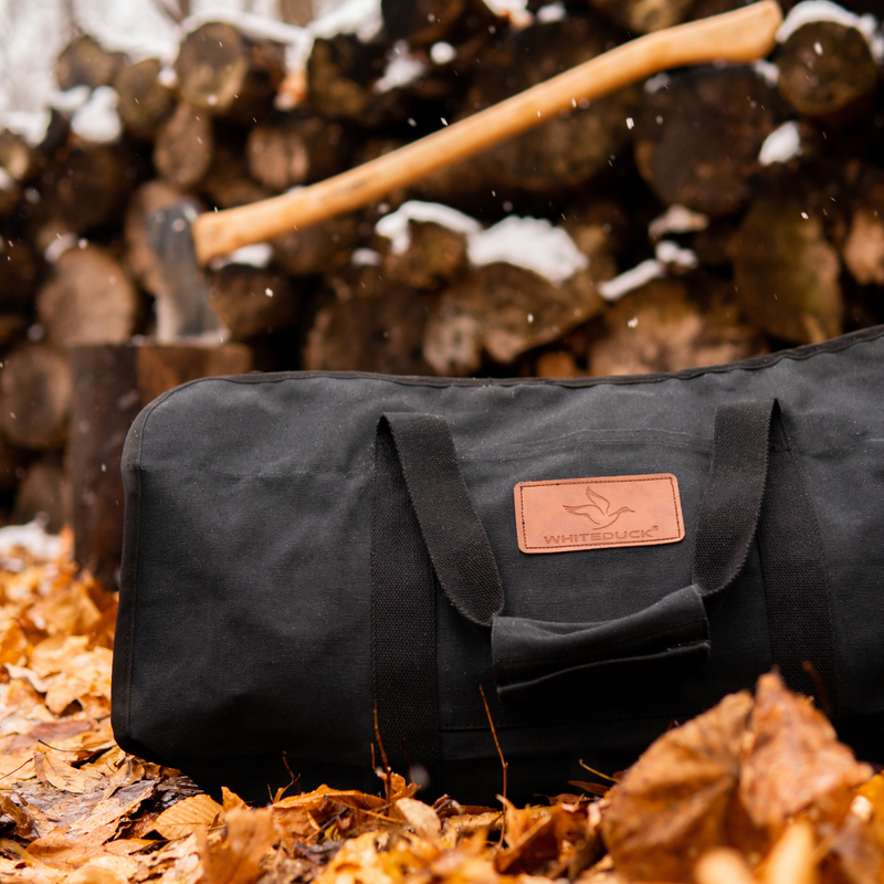 Load image into Gallery viewer, Diamond Shape Canvas Firewood Log Carriers