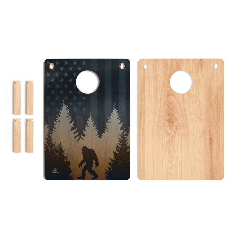 Load image into Gallery viewer, 22-in × 31-in Wood Travel Cornhole Boards Set | Weekender Collection