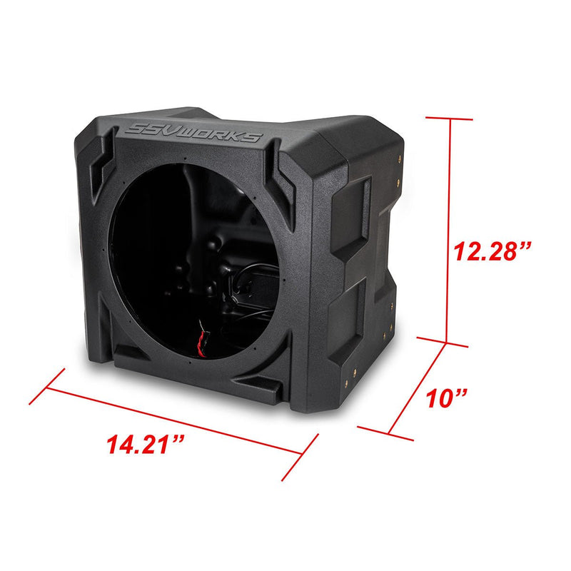 Load image into Gallery viewer, 10" Universal Sub Box Enclosure
