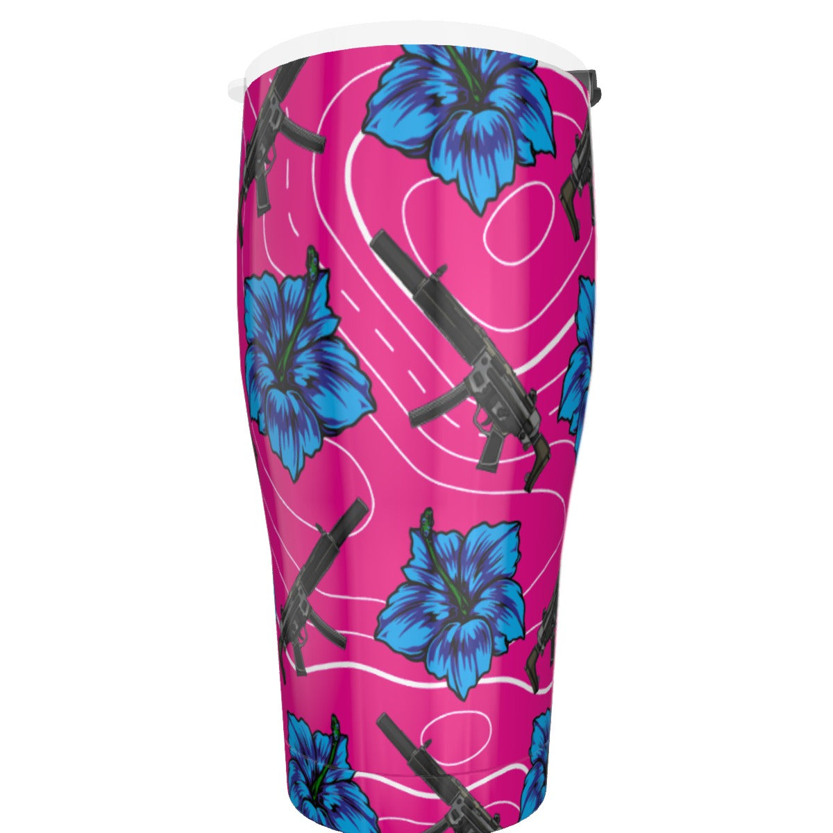 Rad Palm High Capacity Hibiscus 30oz Tumbler