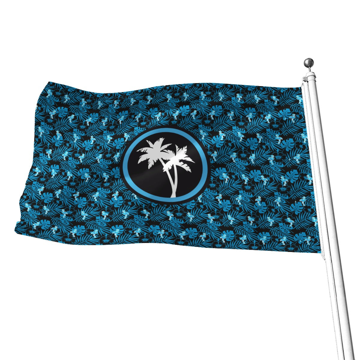 Rad Palm Party Like A Flock Star ICON Flag