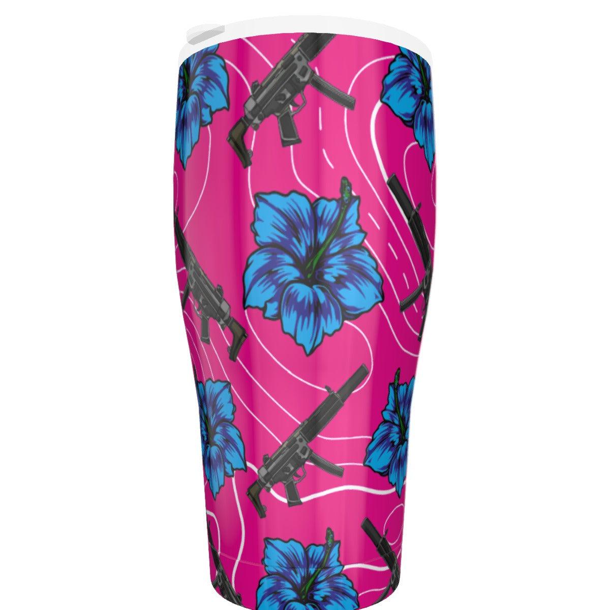 Rad Palm High Capacity Hibiscus 30oz Tumbler