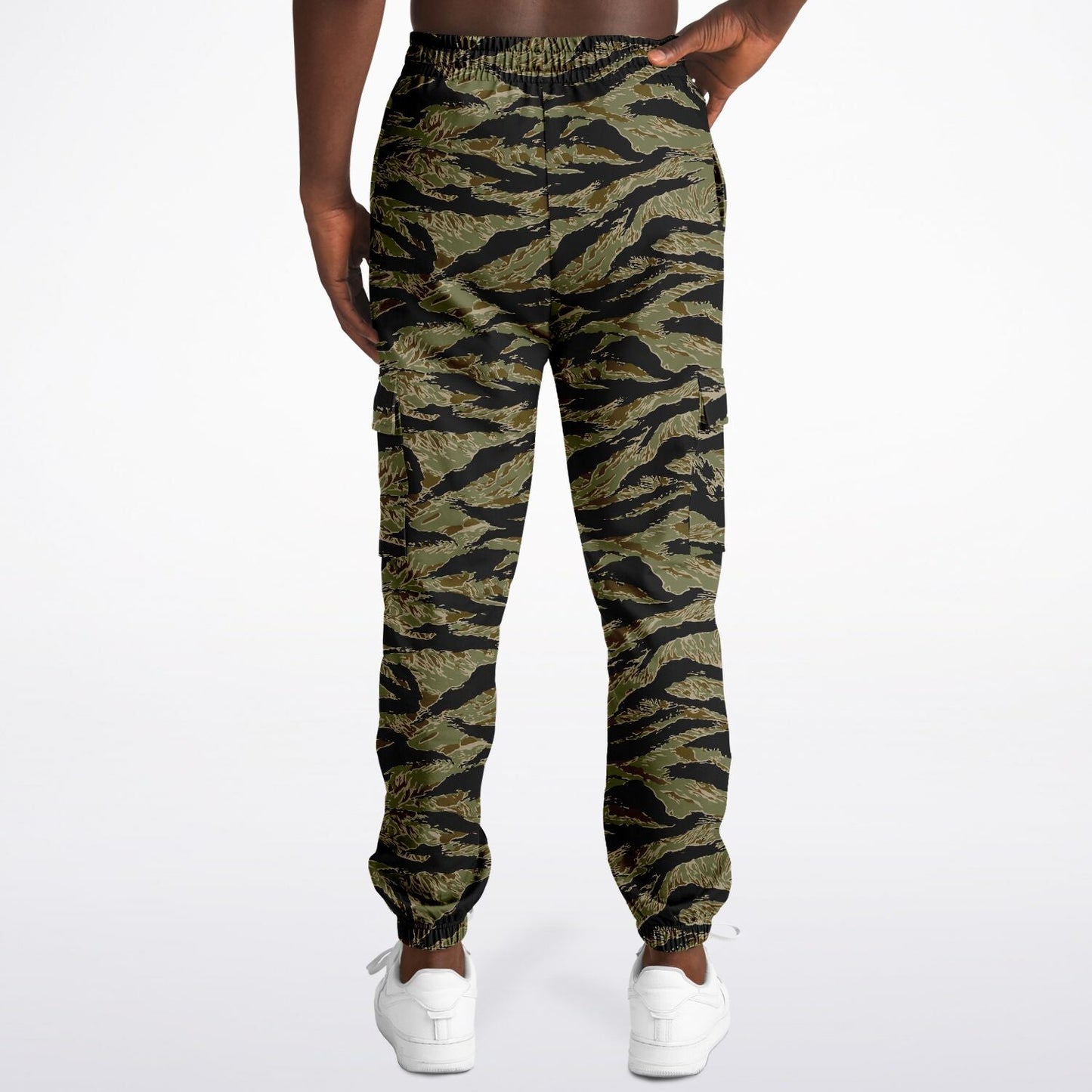 Rad Palm Tiger Stripe Cargo Joggers