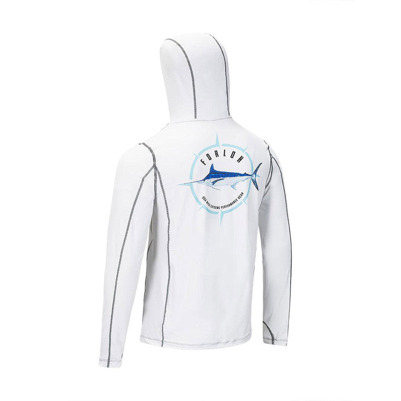 Load image into Gallery viewer, Men’s SolAir Fish Graphic Sun Hoodie