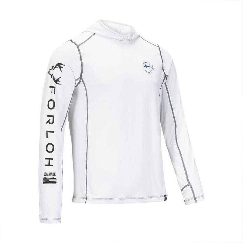 Load image into Gallery viewer, Men’s SolAir Fish Graphic Sun Hoodie