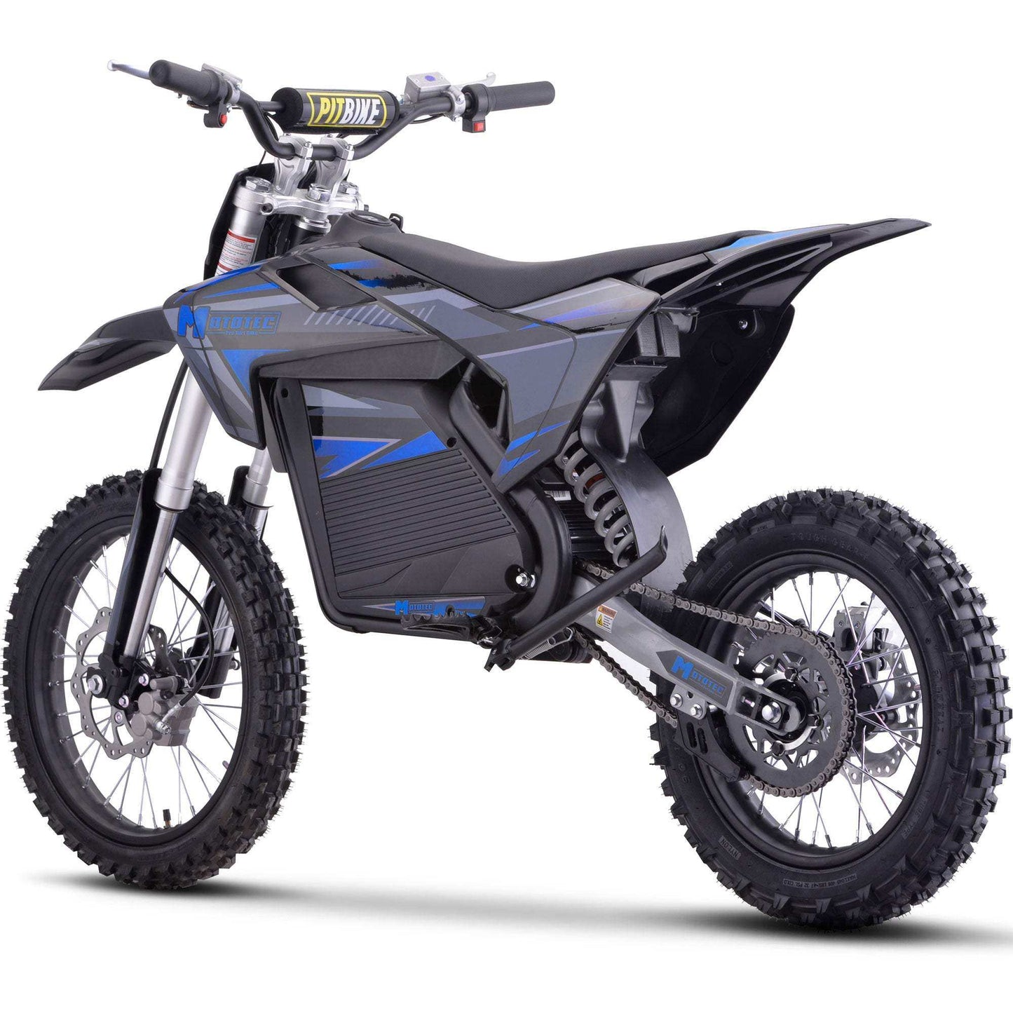 Mototec 72v Pro Electric Dirt Bike 5000w Lithium Blue - Skoutley Outdoors LLC