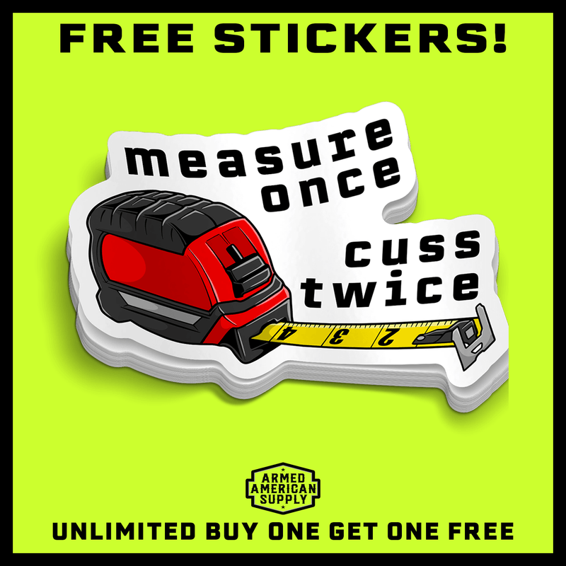 Load image into Gallery viewer, Cuss Twice - Hard Hat Decal