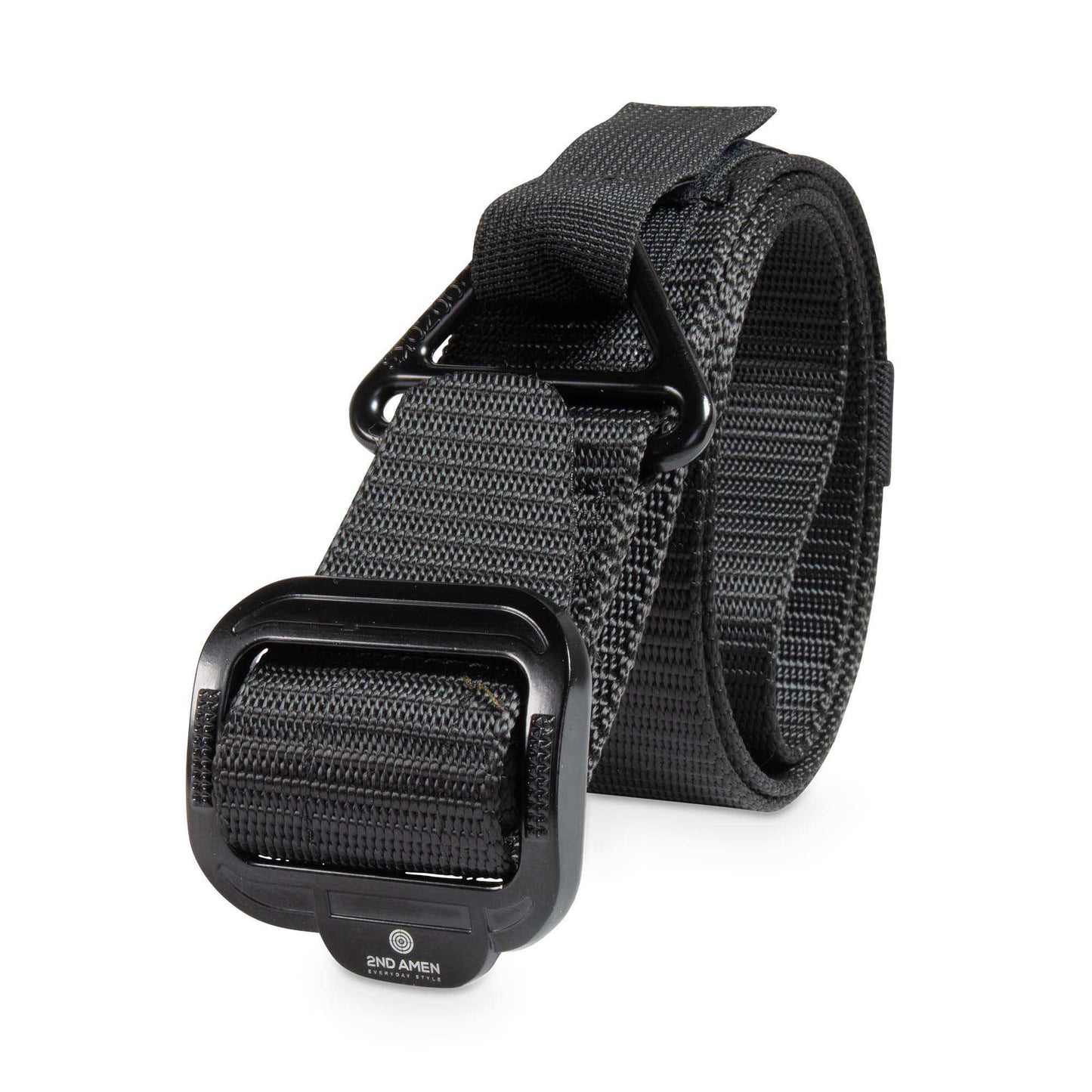 2ND Amen Men's Tactical 1.5 Inch Convertible TDU Rigger with Black Nylon webbing belt & Adjustable Metal Buckle - Skoutley Outdoors LLC