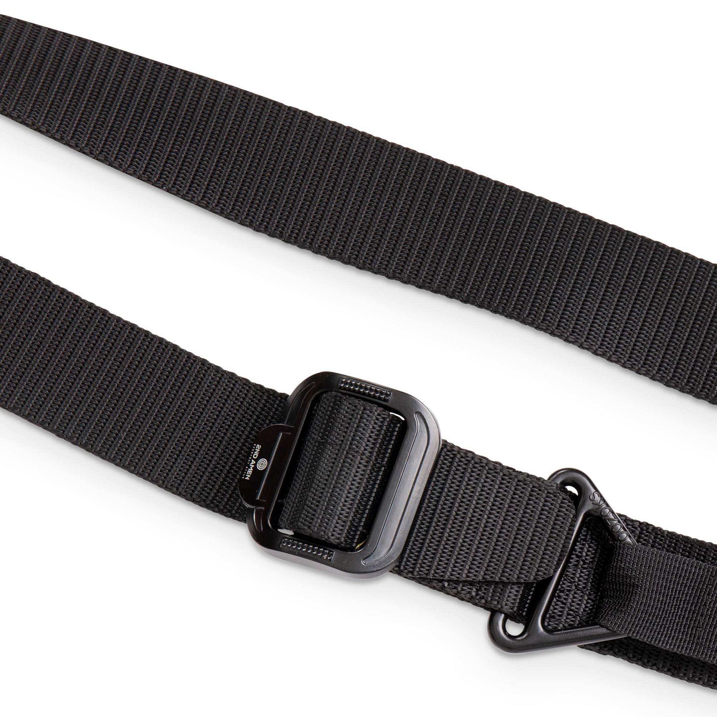 2ND Amen Men's Tactical 1.5 Inch Convertible TDU Rigger with Black Nylon webbing belt & Adjustable Metal Buckle - Skoutley Outdoors LLC