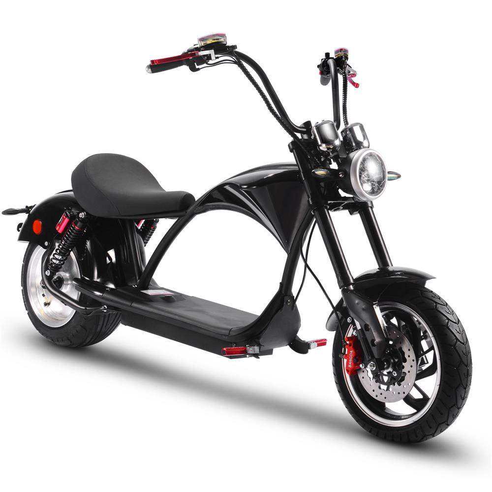 Mototec Lowboy 60v 2500w Lithium Scooter Black - Skoutley Outdoors LLC