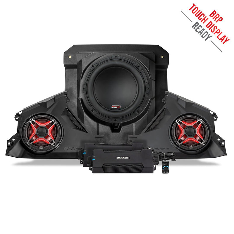 Load image into Gallery viewer, 2024 Can-Am® Maverick R, Phase-3 V-Spec 1650watt 3-Speaker System