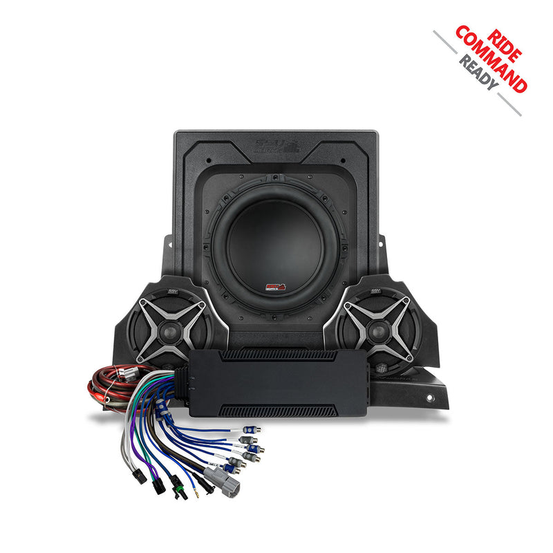 Load image into Gallery viewer, SSV Works 2015-2025 Polaris® Slingshot Phase-3 A-Spec 1400watt 3-Speaker Audio-System for Ride Command