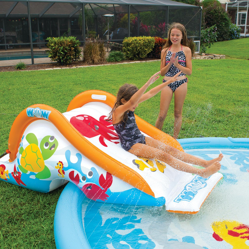Load image into Gallery viewer, WOW Watersports Swirl Splash Pad Slide (Slide Only)