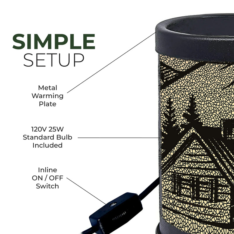 Load image into Gallery viewer, Candle Warmer-Cabin