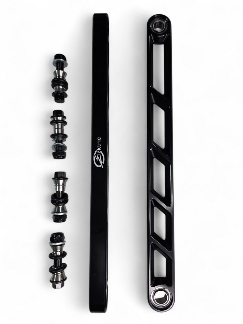 Load image into Gallery viewer, 2024+ Can Am Maverick R Rear Sway Bar Links Anodized Black