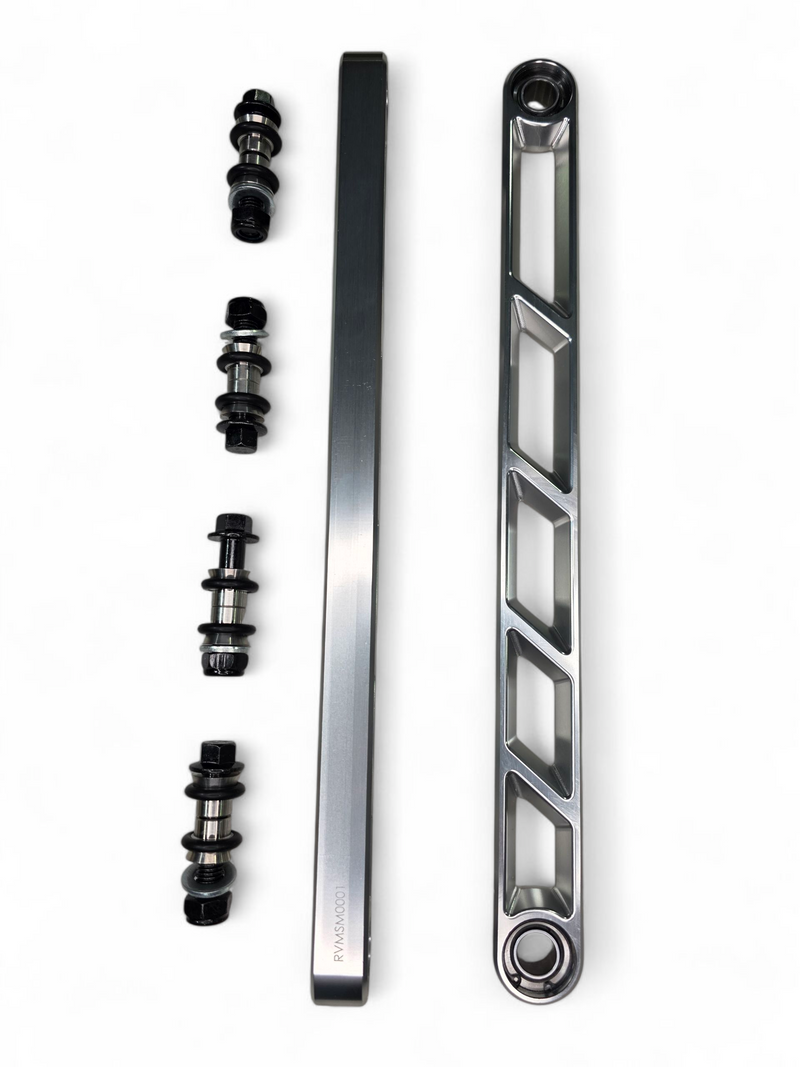 Load image into Gallery viewer, 2024+ Can Am Maverick R Rear Sway Bar Links Anodized Clear