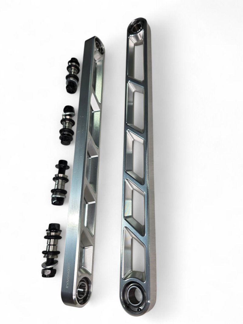 Load image into Gallery viewer, 2024+ Can Am Maverick R Rear Sway Bar Links Anodized Clear