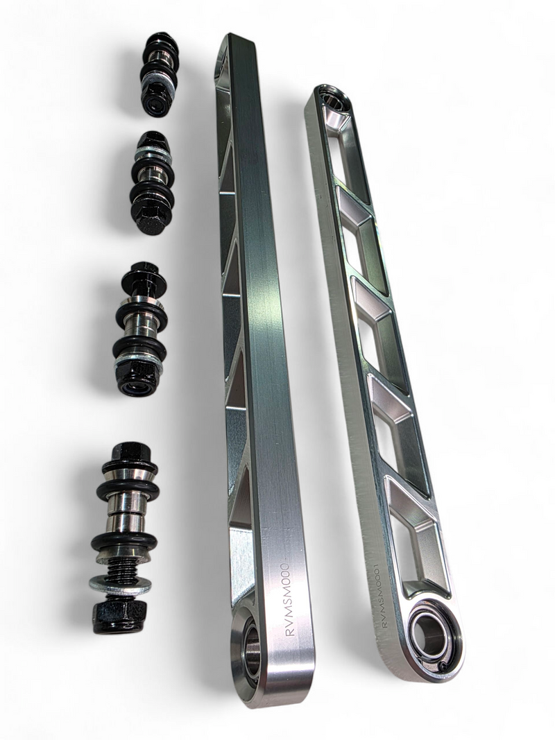 Load image into Gallery viewer, 2024+ Can Am Maverick R Rear Sway Bar Links Anodized Clear