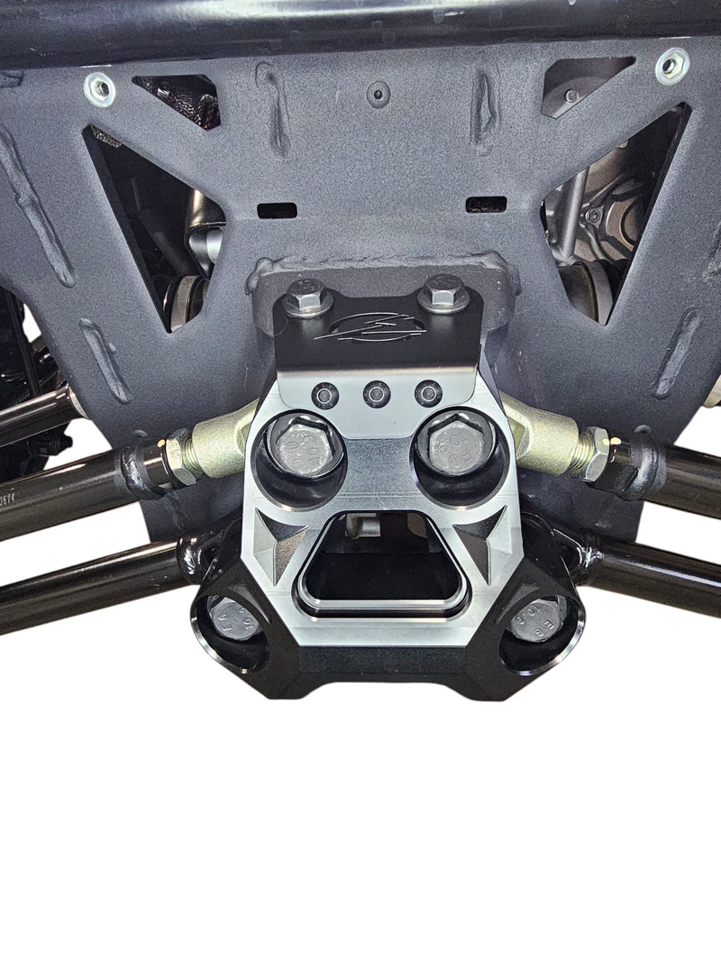 Load image into Gallery viewer, 2024+ Can Am Maverick R Billet Radius Rod Plate (Black)