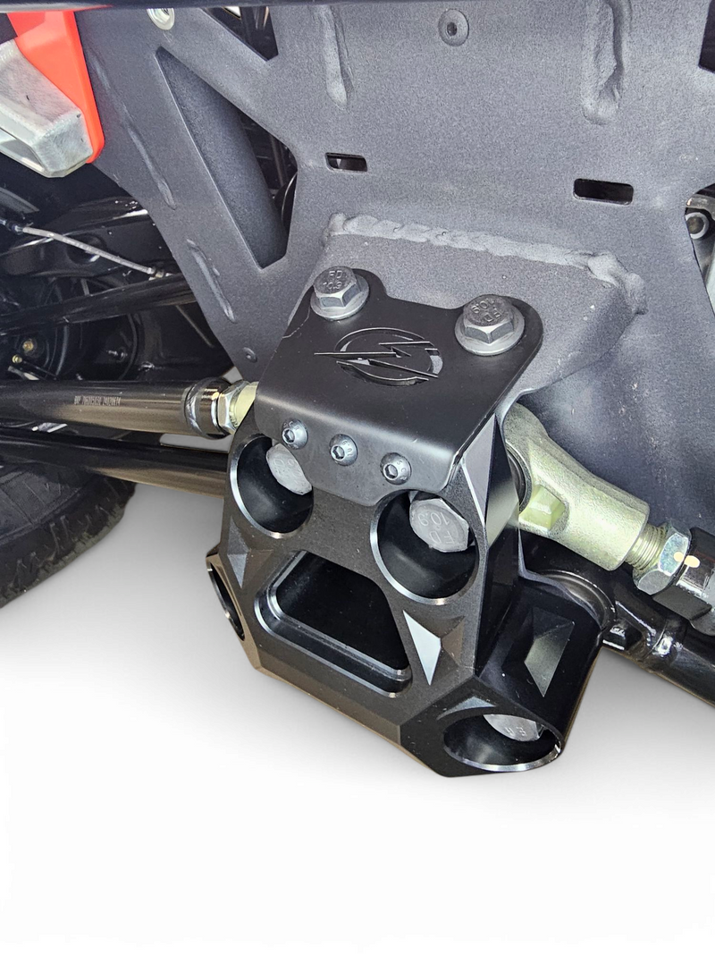 Load image into Gallery viewer, 2024+ Can Am Maverick R Billet Radius Rod Plate (Black)