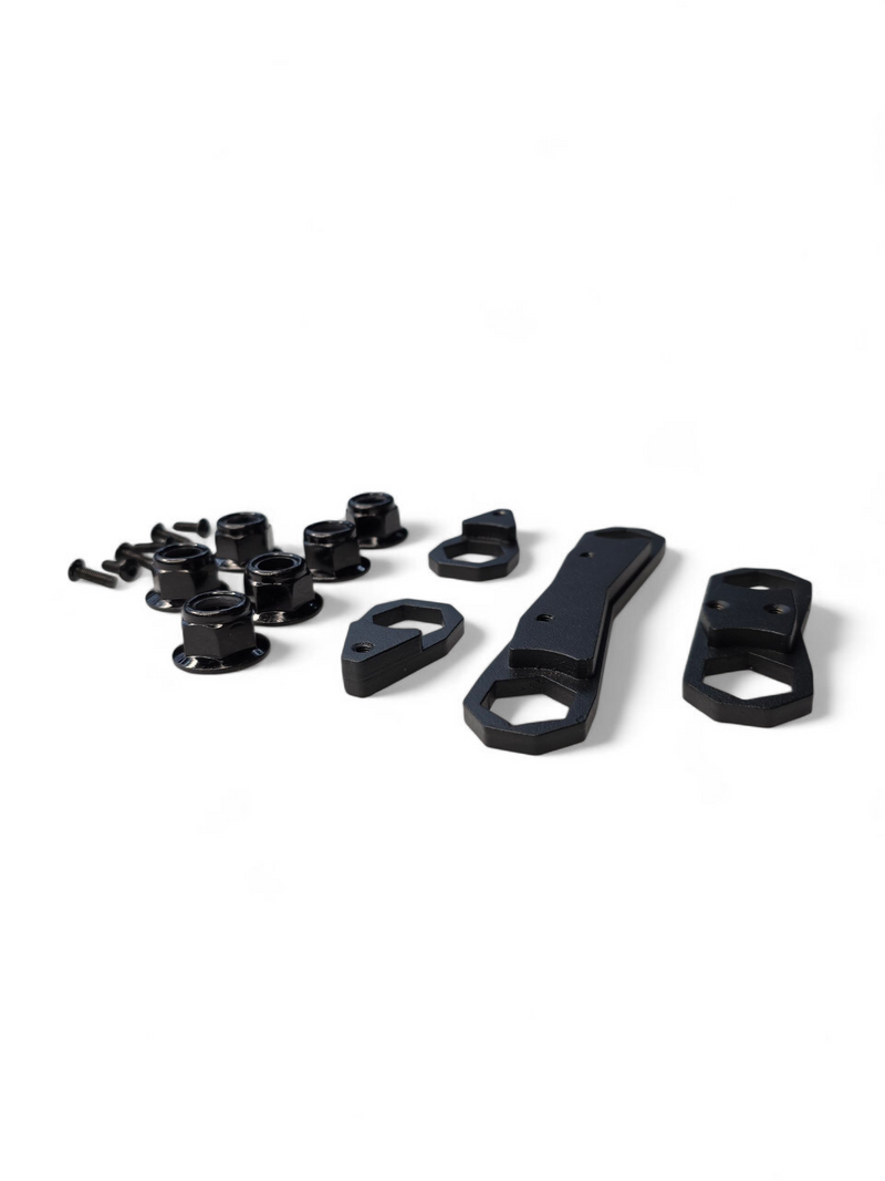 Load image into Gallery viewer, 2024+ Can Am Maverick R Rear Link Nut Plate Kit