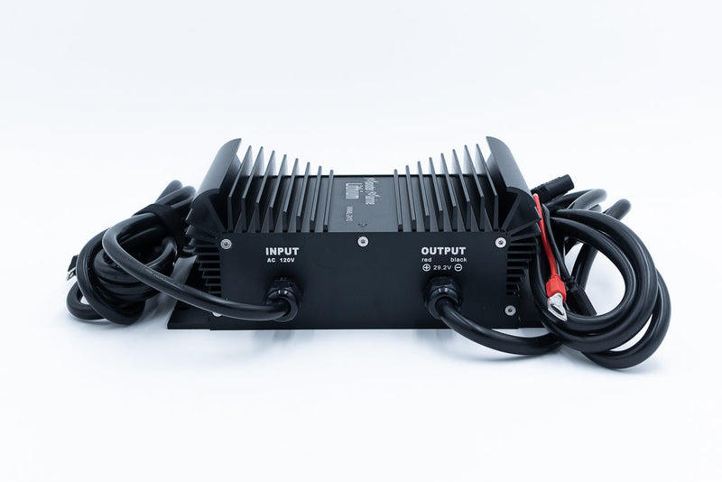 Load image into Gallery viewer, BLACK WIDOW 24V 10A Waterproof Lithium Battery Charger