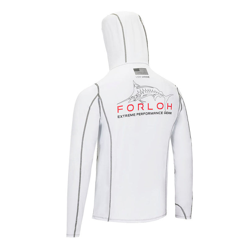 Load image into Gallery viewer, Men’s SolAir Fish Graphic Sun Hoodie