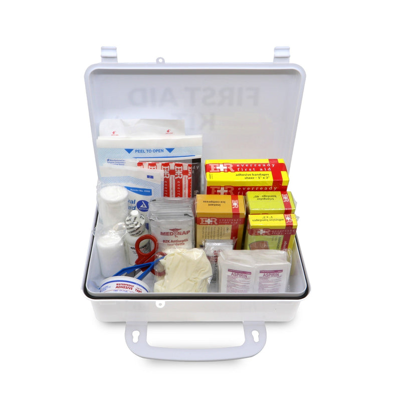 Load image into Gallery viewer, 25 Person Marine Rescue First Aid Kit in Waterproof Case