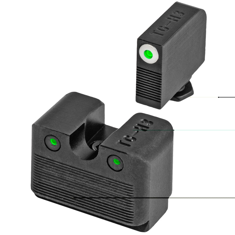 Load image into Gallery viewer, TruGlo Tritium Pro Handgun Sight - Glock Hi MOS
