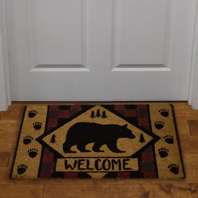 Load image into Gallery viewer, Coir Mat 30in x 18in-Welcome Bear