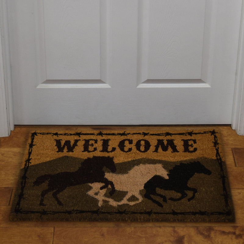 Load image into Gallery viewer, Coir Mat 30in x 18in-Welcome Horse