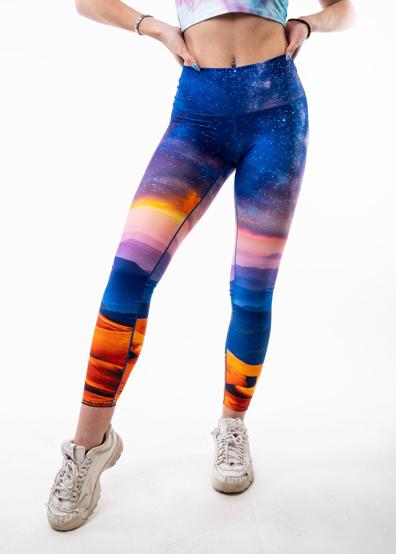 Load image into Gallery viewer, Great Sand Dunes Yoga Pants