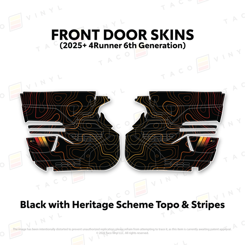 Load image into Gallery viewer, 2025+ 4Runner Door Skins