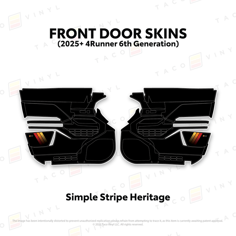 Load image into Gallery viewer, 2025+ 4Runner Door Skins