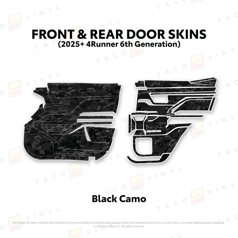 Load image into Gallery viewer, 2025+ 4Runner Door Skins