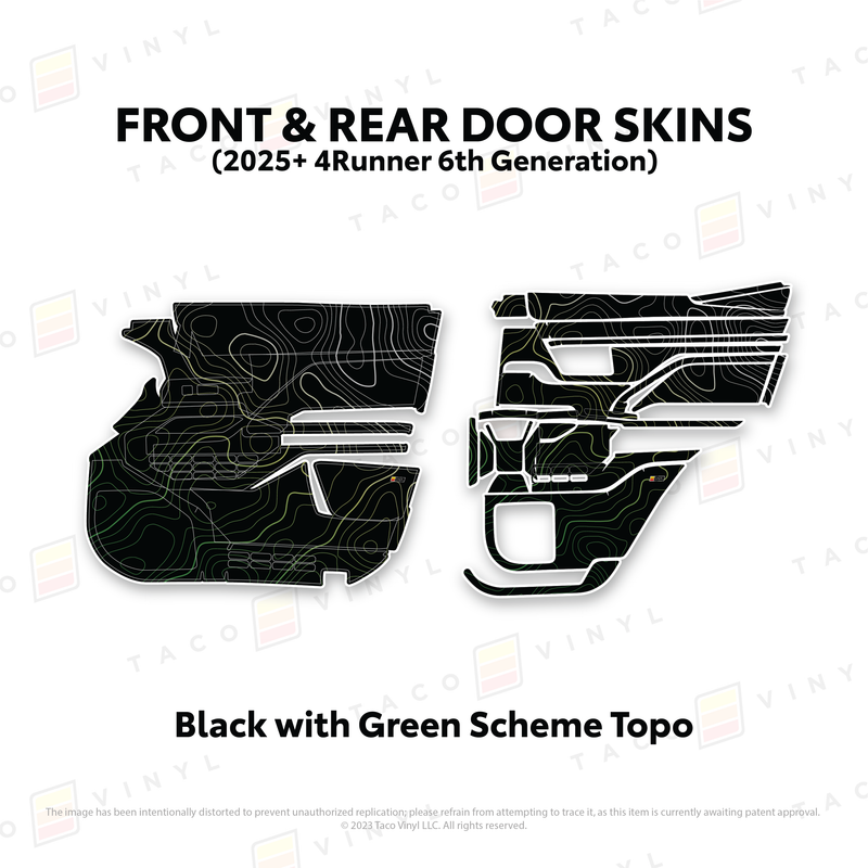 Load image into Gallery viewer, 2025+ 4Runner Door Skins