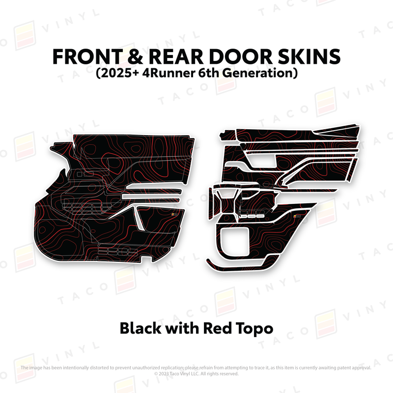 Load image into Gallery viewer, 2025+ 4Runner Door Skins