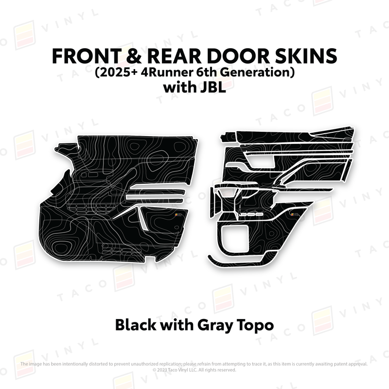 Load image into Gallery viewer, 2025+ 4Runner Door Skins