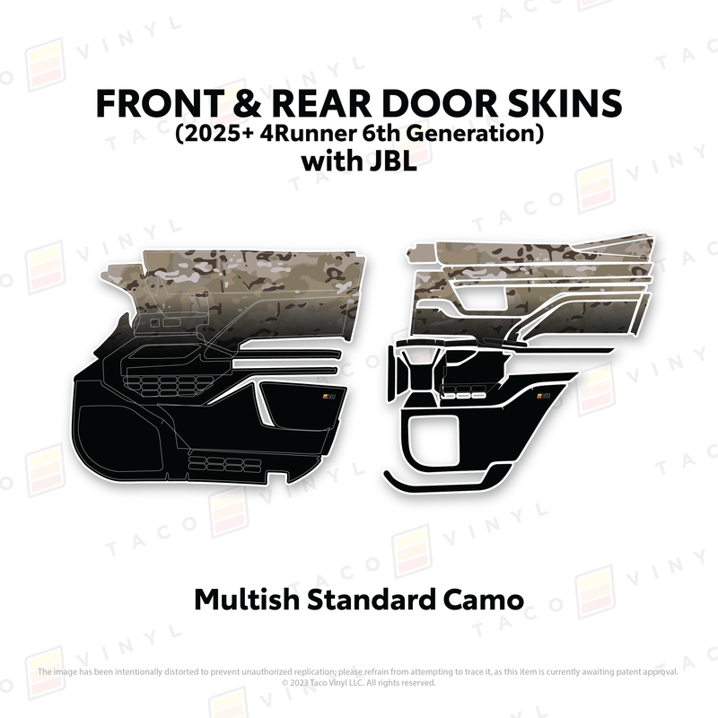 Load image into Gallery viewer, 2025+ 4Runner Door Skins