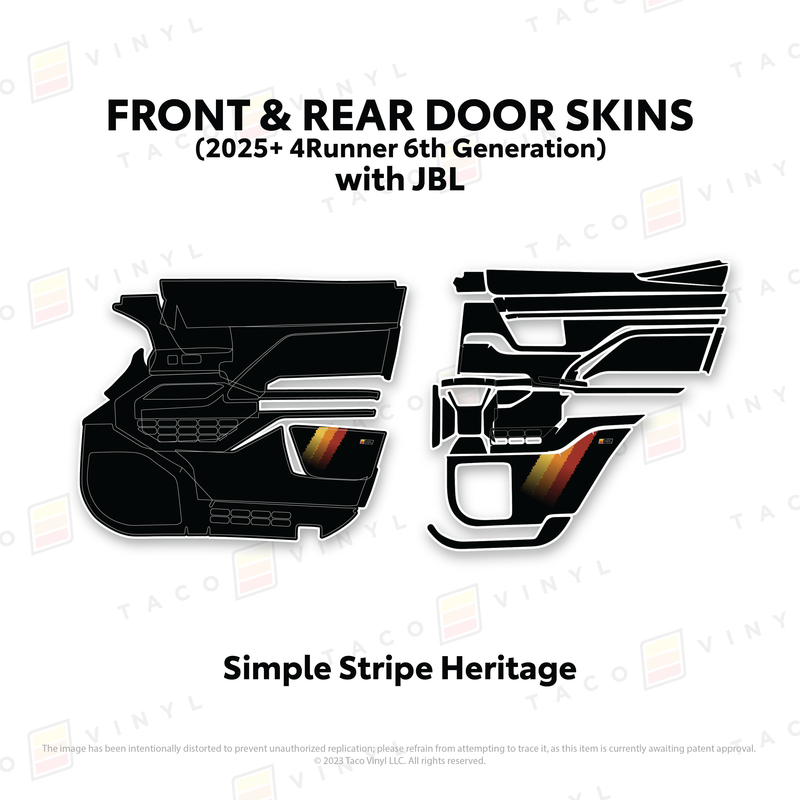 Load image into Gallery viewer, 2025+ 4Runner Door Skins