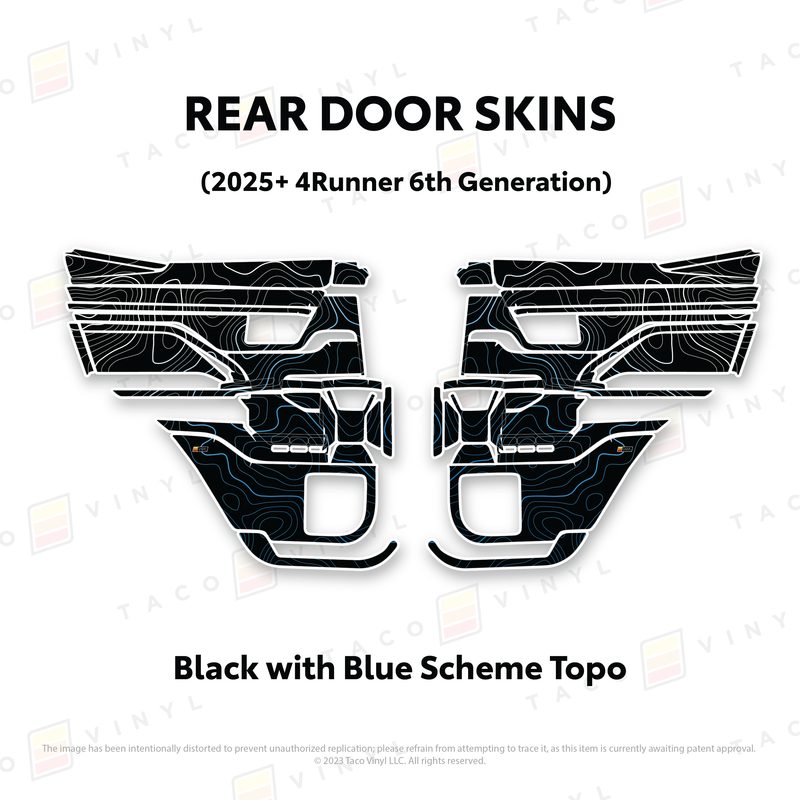 Load image into Gallery viewer, 2025+ 4Runner Door Skins