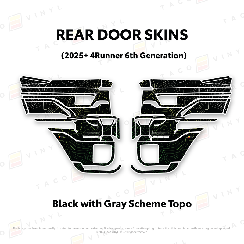 Load image into Gallery viewer, 2025+ 4Runner Door Skins