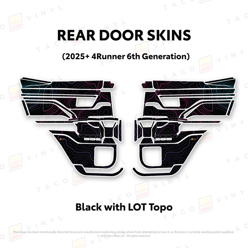Load image into Gallery viewer, 2025+ 4Runner Door Skins