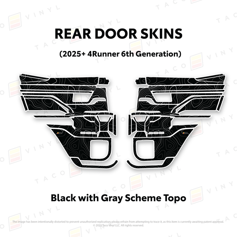 Load image into Gallery viewer, 2025+ 4Runner Door Skins